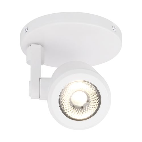 Main product image of 12 Watt LED White Taper Back Monopoint 3000K 36 deg. Beam Angle