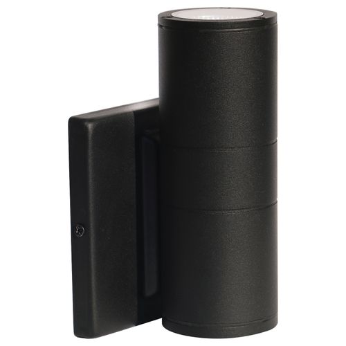 Main product image of 1 Light LED Small Up or Down Sconce Fixture Black Finish 10W 120/277V