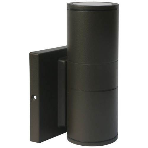 Main product image of 1 Light LED Small Up or Down Sconce Fixture Bronze Finish 10W 120/277V