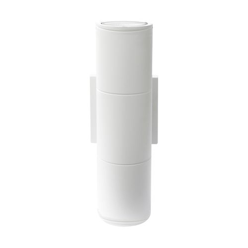 Main product image of 2 Light LED Large Up and Down Sconce Fixture White Finish 20W 120/277V