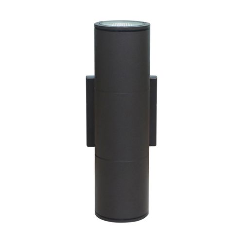 Main product image of 2 Light LED Large Up and Down Sconce Fixture Bronze Finish 20W 120/277V