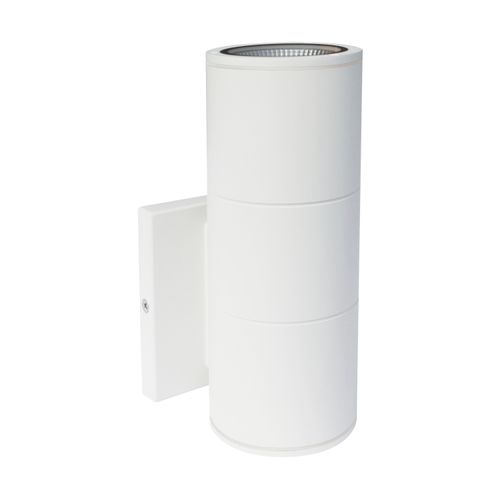 Main product image of 1 Light LED Large Up or Down Sconce Fixture White Finish 10W 120/277V