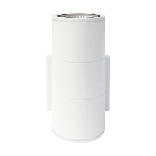 Main product image of 1 Light LED Large Up or Down Sconce Fixture White Finish 10W 120/277V