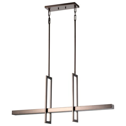 Main product image of Frame 3 Module Island Pendant w/ Frosted Glass