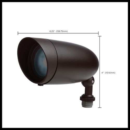 Main product image of LED Landscape Flood 9W Bronze Finish 3000K