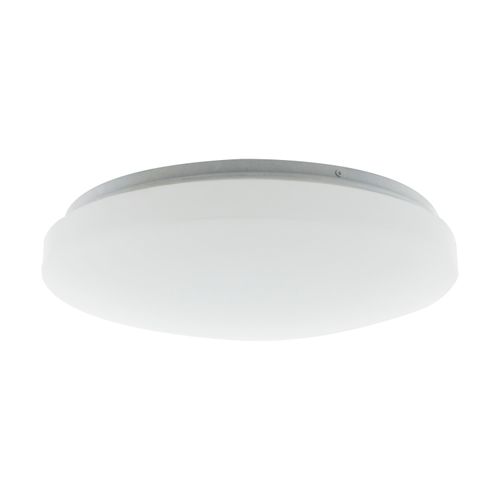 Main product image of 14" Acrylic Round Flush Mounted LED Light Fixture CCT Selectable w/ Microwave Sensor White Finish 120V