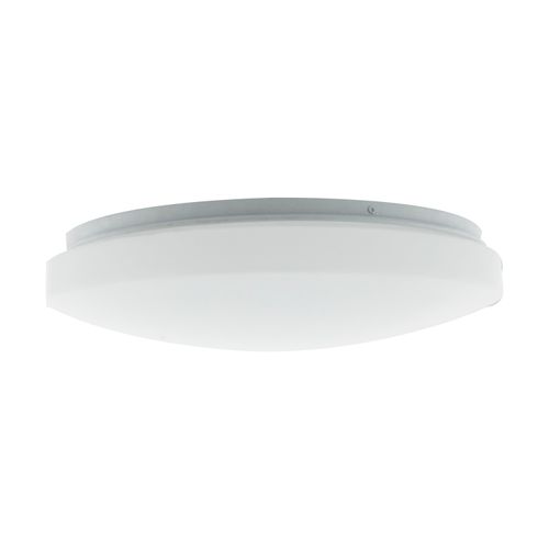 Main product image of 14" Acrylic Round Flush Mounted LED Light Fixture CCT Selectable w/ Microwave Sensor White Finish 120V