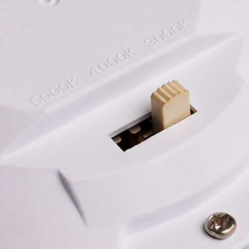 Main product image of 11" Flush Mounted LED Fixture CCT Selectable Square White Acrylic
