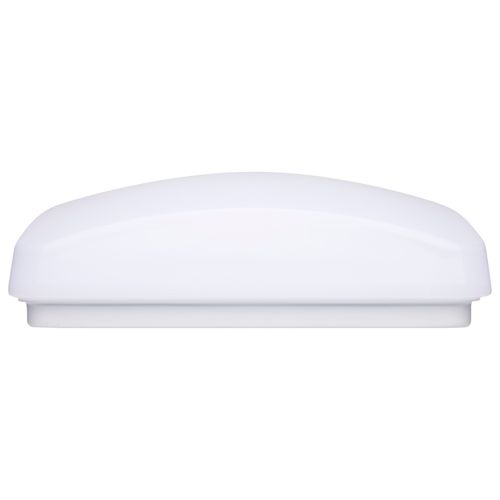Main product image of 11" Flush Mounted LED Fixture CCT Selectable Square White Acrylic w/ Sensor