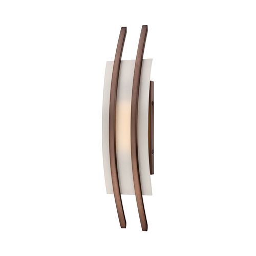 Main product image of Trax 1 Module Wall Sconce w/ Frosted Glass