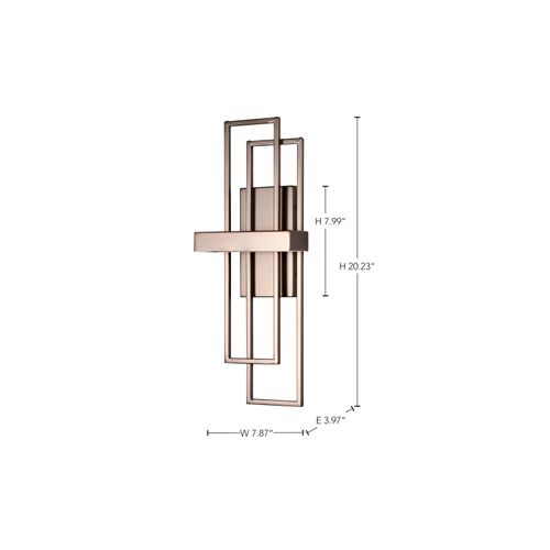 Main product image of Frame 1 Module Wall Sconce w/ Frosted Glass