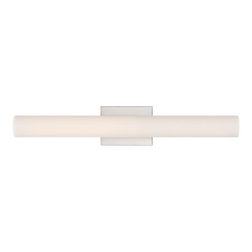 Main product image of Bend LED Medium Vanity Brushed Nickel Finish w/ White Acrylic