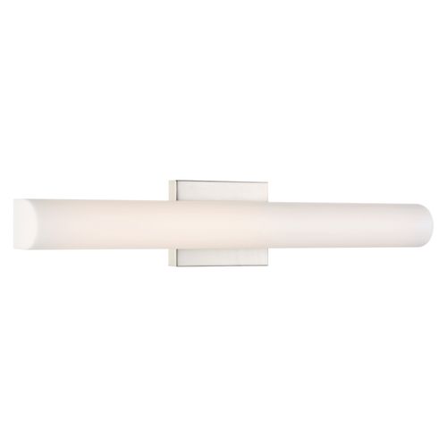 Main product image of Bend LED Medium Vanity Brushed Nickel Finish w/ White Acrylic