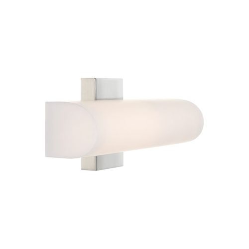 Main product image of Bend LED Medium Vanity Brushed Nickel Finish w/ White Acrylic