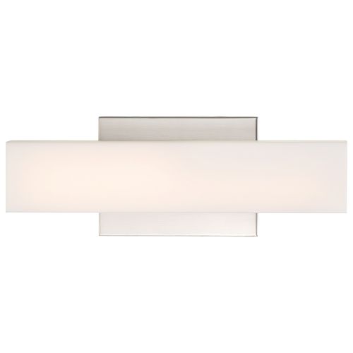 Main product image of Jess LED Small Vanity Brushed Nickel Finish w/ White Acrylic