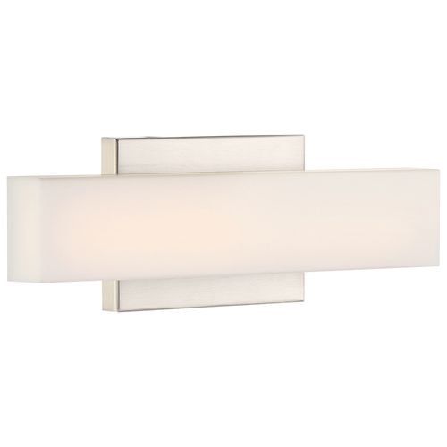 Main product image of Jess LED Small Vanity Brushed Nickel Finish w/ White Acrylic