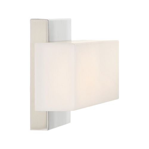Main product image of Jess LED Small Vanity Brushed Nickel Finish w/ White Acrylic