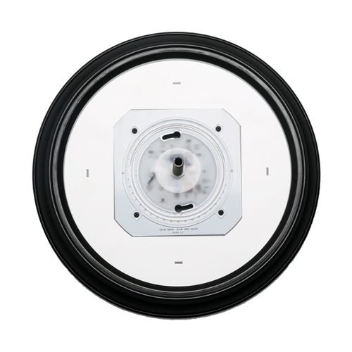 Main product image of 11" LED Flush Dome Fixture Mahogany Bronze Finish w/ Frosted Glass