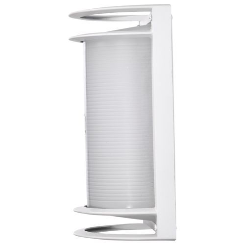 Main product image of LED Rectangular Bulk Head Fixture White Finish w/ White Glass