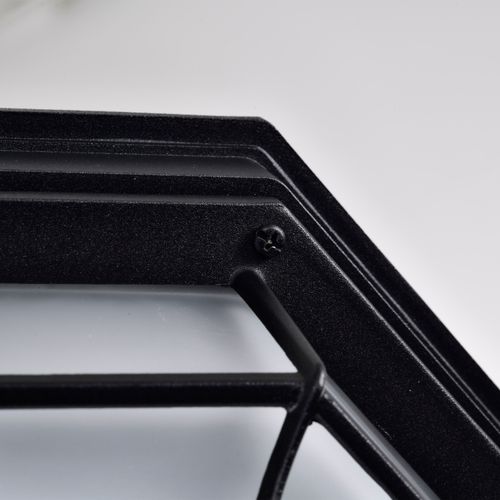 Main product image of LED Spider Cage Fixture Black Finish w/ Frosted Glass