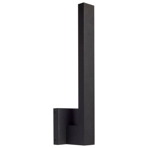 Main product image of Raven LED Outdoor Sconce 18" Textured Matte Black Finish 15 Watts 3000K