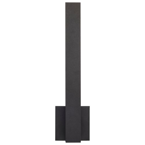 Main product image of Raven LED Outdoor Sconce 18" Textured Matte Black Finish 15 Watts 3000K