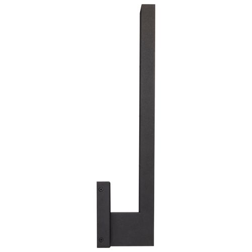 Main product image of Raven LED Outdoor Sconce 18" Textured Matte Black Finish 15 Watts 3000K