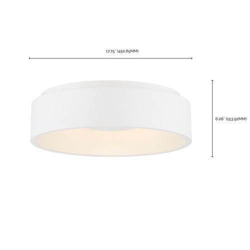 Main product image of Orbit 20W LED Flush Mount White Finish
