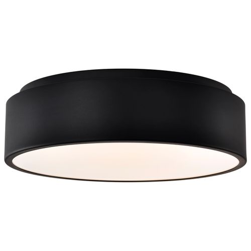 Main product image of Orbit, 20W LED Flush Mount, CCT Selectable 3000K/4000K/5000K, Black Finish