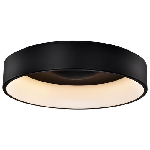 Main product image of Orbit, 30W LED Flush Mount, CCT Selectable 3000K/4000K/5000K, Black Finish