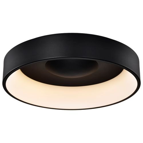 Main product image of Orbit, 30W LED Flush Mount, CCT Selectable 3000K/4000K/5000K, Black Finish