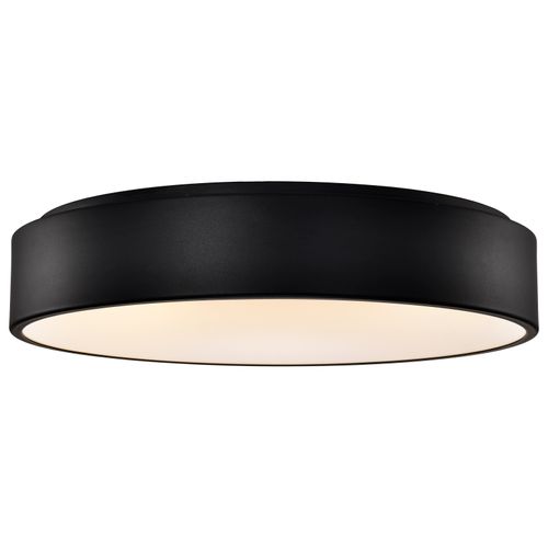 Main product image of Orbit, 30W LED Flush Mount, CCT Selectable 3000K/4000K/5000K, Black Finish
