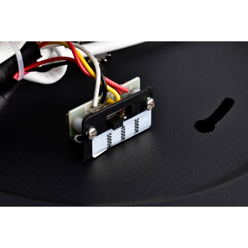 Main product image of Orbit, 30W LED Flush Mount, CCT Selectable 3000K/4000K/5000K, Black Finish