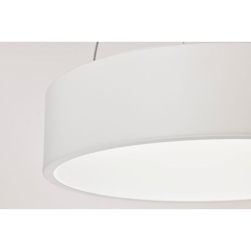 Main product image of Orbit, 20W LED Pendant, CCT Selectable 3000K/4000K/5000K, White Finish