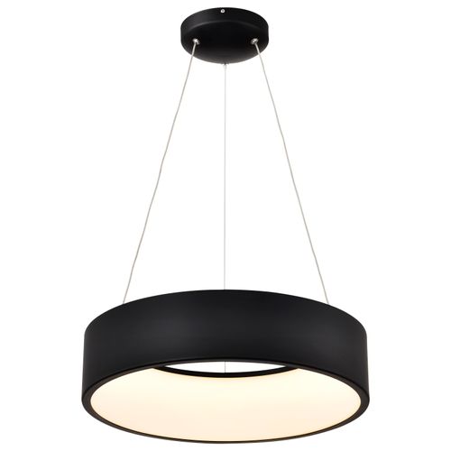 Main product image of Orbit, 20W LED Pendant, CCT Selectable 3000K/4000K/5000K, Black Finish