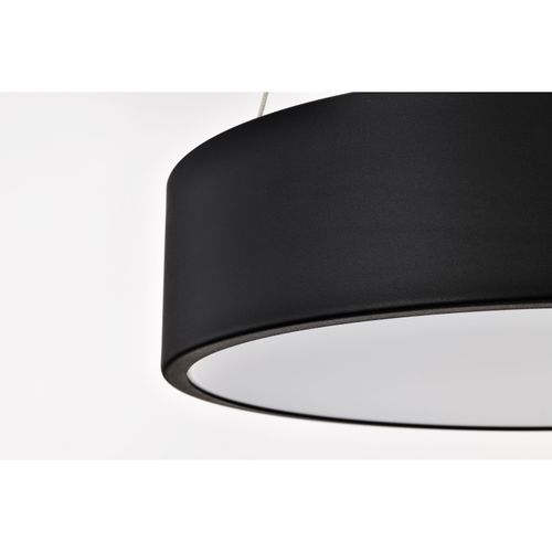 Main product image of Orbit, 20W LED Pendant, CCT Selectable 3000K/4000K/5000K, Black Finish