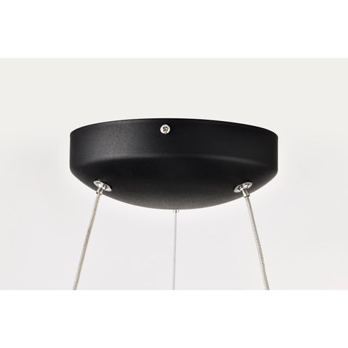 Main product image of Orbit, 20W LED Pendant, CCT Selectable 3000K/4000K/5000K, Black Finish