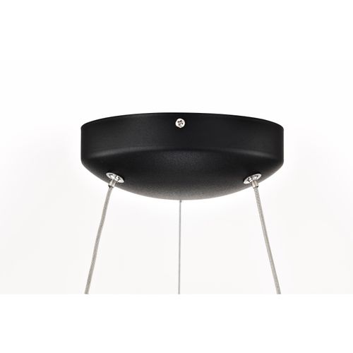 Main product image of Orbit, 20W LED Pendant, CCT Selectable 3000K/4000K/5000K, Black Finish
