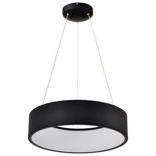 Main product image of Orbit, 20W LED Pendant, CCT Selectable 3000K/4000K/5000K, Black Finish