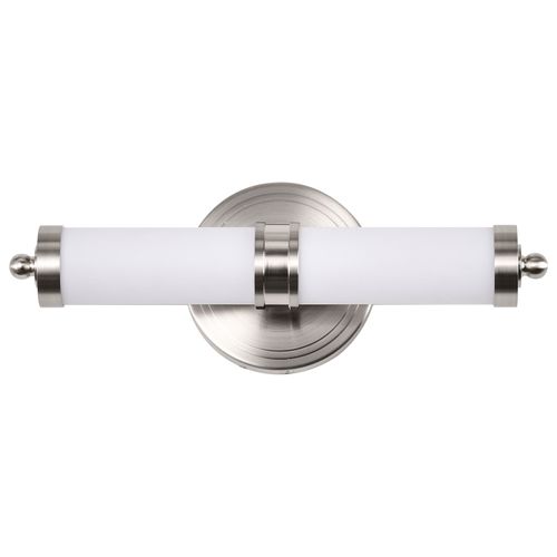 Main product image of Kagen Small Vanity LED Brushed Nickel Finish White Acrylic Lens