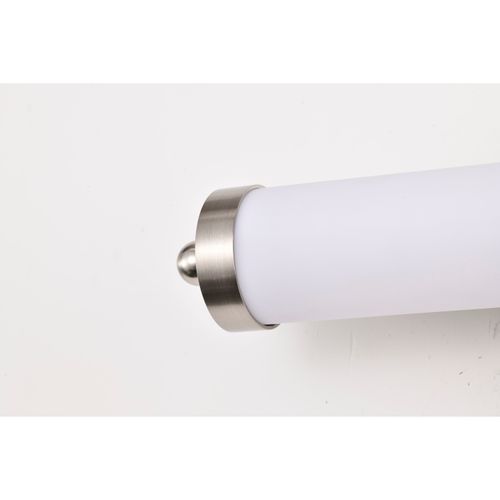 Main product image of Kagen Small Vanity LED Brushed Nickel Finish White Acrylic Lens
