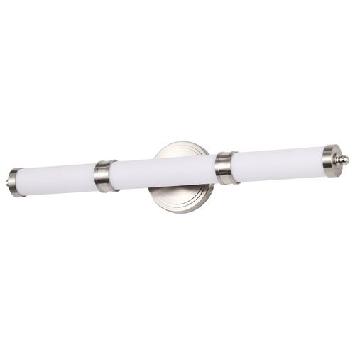 Main product image of Kagen Medium Vanity LED Brushed Nickel Finish White Acrylic Lens