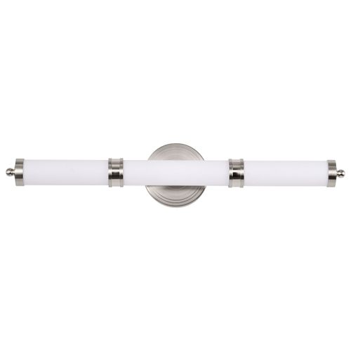 Main product image of Kagen Medium Vanity LED Brushed Nickel Finish White Acrylic Lens