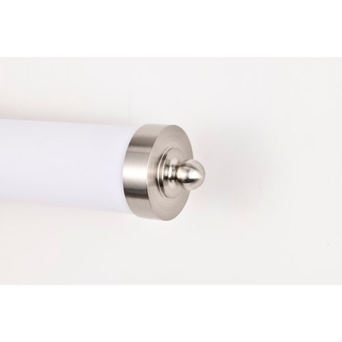 Main product image of Kagen Medium Vanity LED Brushed Nickel Finish White Acrylic Lens