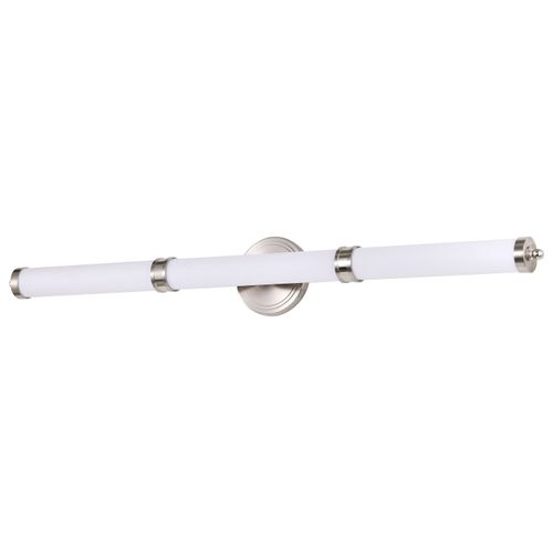 Main product image of Kagen Large Vanity LED Brushed Nickel Finish White Acrylic Lens