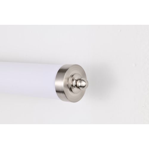 Main product image of Kagen Large Vanity LED Brushed Nickel Finish White Acrylic Lens