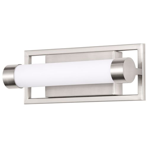 Main product image of Canal Small Vanity LED Brushed Nickel Finish White Acrylic Lens