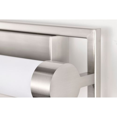 Main product image of Canal Small Vanity LED Brushed Nickel Finish White Acrylic Lens