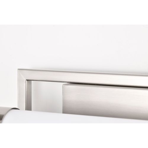 Main product image of Canal Small Vanity LED Brushed Nickel Finish White Acrylic Lens