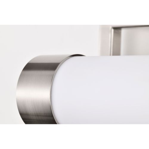 Main product image of Canal Small Vanity LED Brushed Nickel Finish White Acrylic Lens